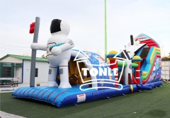 Spaceman Commercial Inflatable Barrier Course
