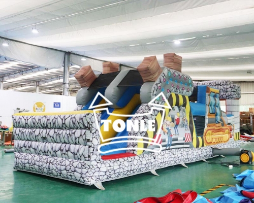 Factory exports commercial-grade child fire truck obstacle courses