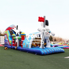 Spaceman Commercial Inflatable Barrier Course