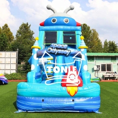 21ft outer space odyssey Inflatable water slide for sale