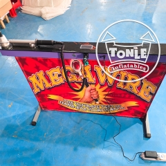 Karnevals-Aktivitätsrequisiten Großhandel Kundenspezifische Mega-Draht-Herausforderungs-Spielmaschine