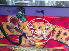 Karnevals-Aktivitätsrequisiten Großhandel Kundenspezifische Mega-Draht-Herausforderungs-Spielmaschine