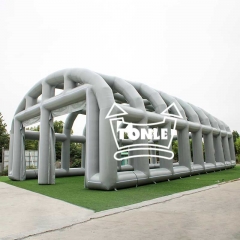 Chinese factory mass-produce inflatable tent for outdoor commercial activities and warehouses.