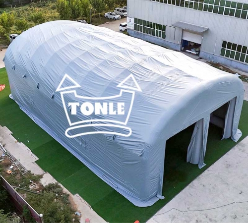 Chinese factory mass-produce inflatable tent for outdoor commercial activities and warehouses.