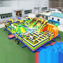 Outdoor Event Rental Equipment Modular Inflatable Park