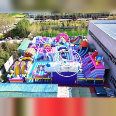 Large Commercial Space Theme Inflatable Park Inflatable park for Kids & Events