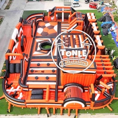 inflatable playground manufacturer 30*20m inflatable amusement park equipment