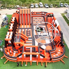 inflatable playground manufacturer 30*20m inflatable amusement park equipment