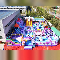 Large Commercial Space Theme Inflatable Park Inflatable park for Kids & Events