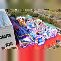 Large Commercial Space Theme Inflatable Park Inflatable park for Kids & Events