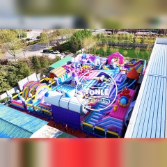 Large Commercial Space Theme Inflatable Park Inflatable park for Kids & Events