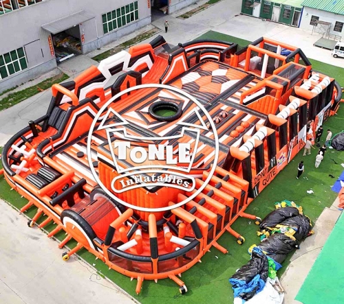 inflatable playground manufacturer 30*20m inflatable amusement park equipment