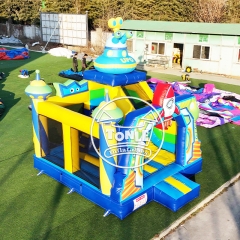 Castillo hinchable comercial con tobogán del fabricante Tonle