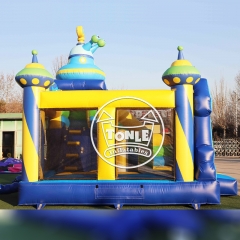 Castillo hinchable comercial con tobogán del fabricante Tonle