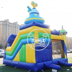 Castillo hinchable comercial con tobogán del fabricante Tonle