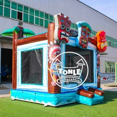 Tonle custom tiki Tovi Adventure inflatable bounce house