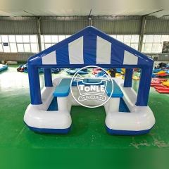 Custom Inflatable swimming Pool Bar for Pool Parties for sale