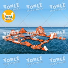 Equipamentos Infláveis ​​para Parque Aquático Tonle — Parque Aquático Inflável