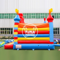 Commercial king theme Inflatable Bouncy Castles Factory Direct to Europe