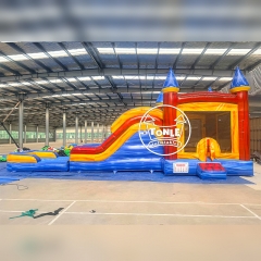 commercial inflatables bounce house water slide combo for rental business