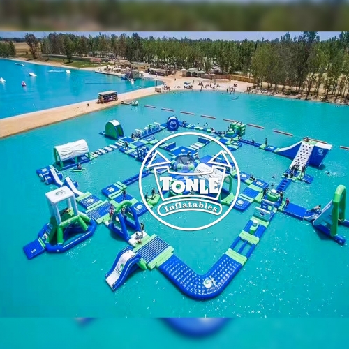Tonle Inflatables Commercial Inflatable Aqua Park For Lake