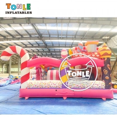 Commercial-grade Candy inflatable playground for sale