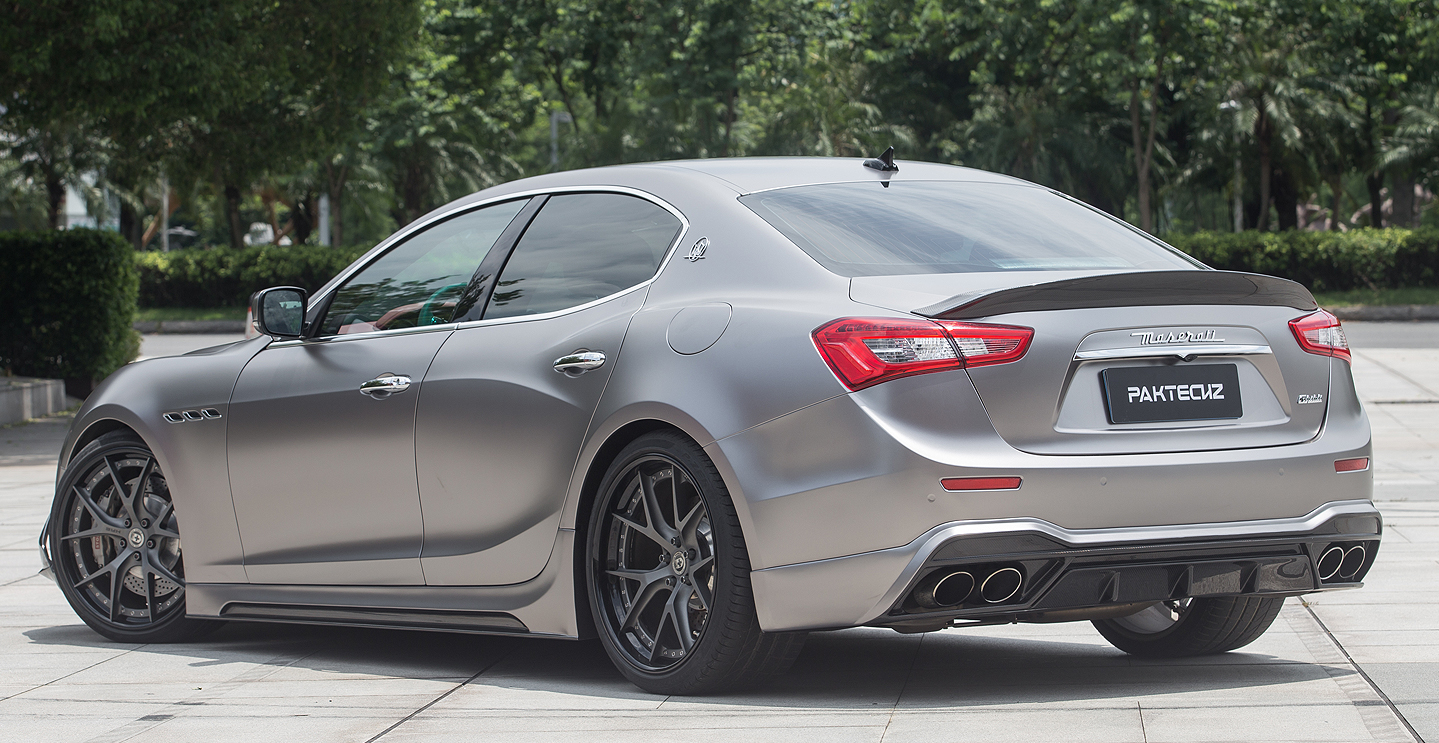 Maserati Ghibli Paktechz Rear Diffuser