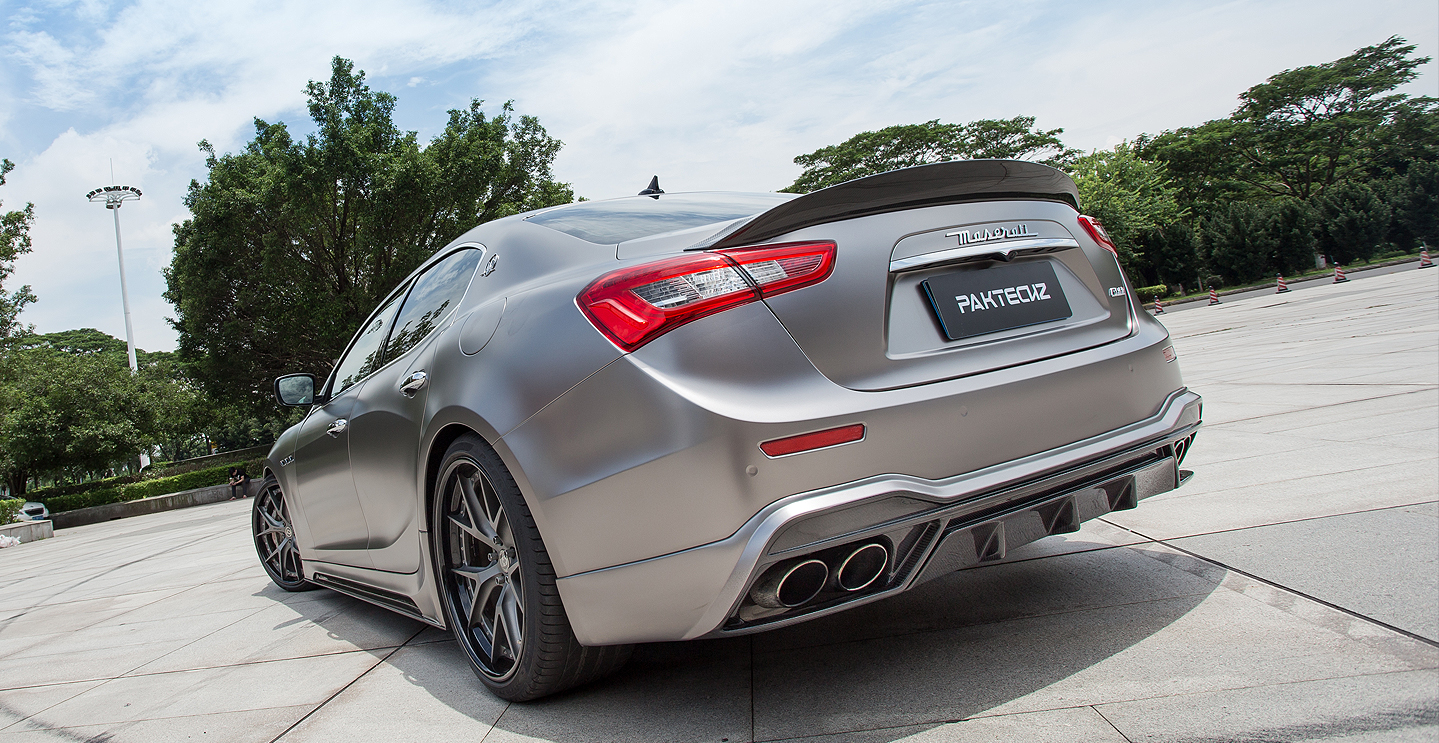 Maserati Ghibli Paktechz Rear Diffuser