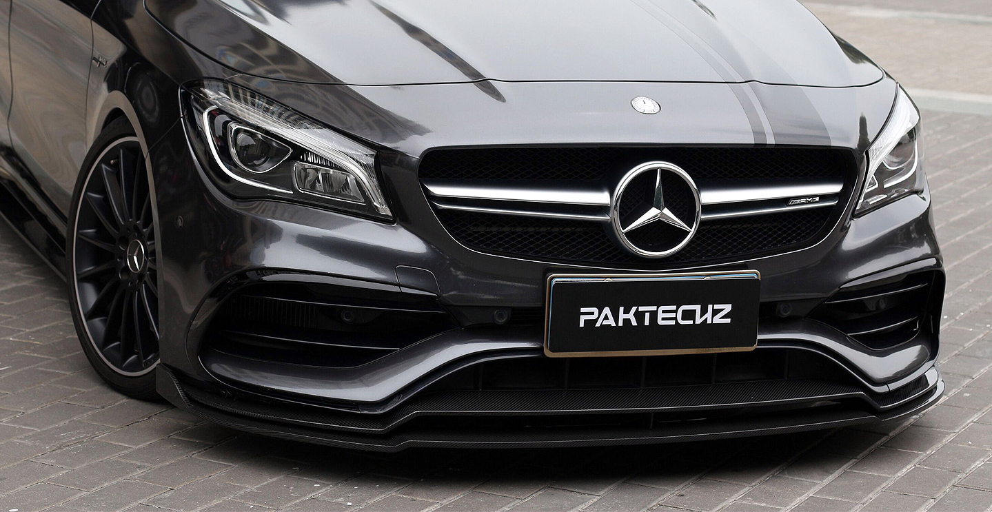 Benz CLA-Class Paktechz Front Splitter