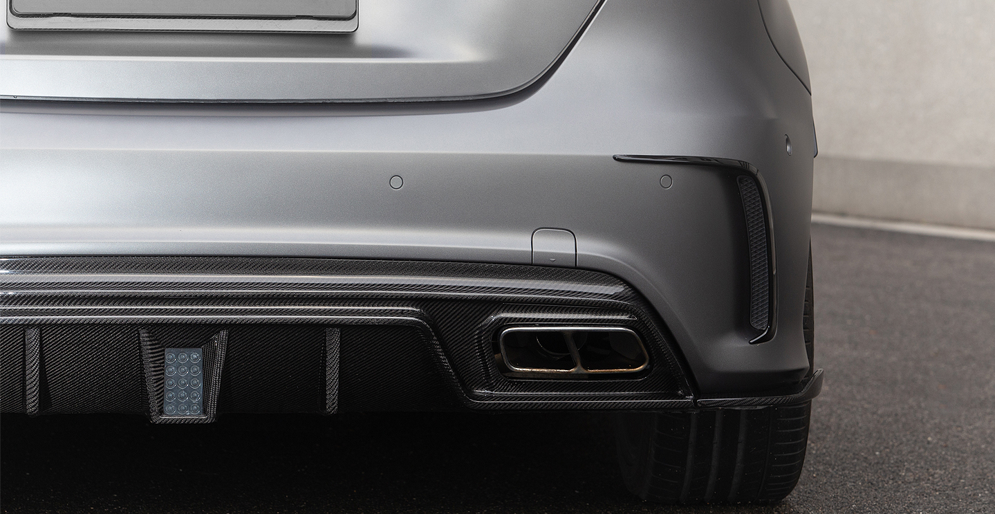 Benz A-Class Paktechz Rear Diffuser