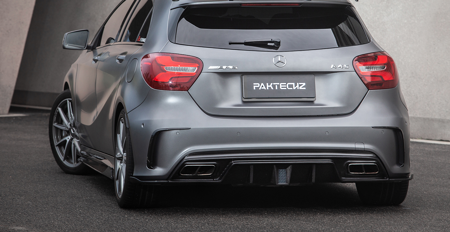 Benz A-Class Paktechz Rear Diffuser