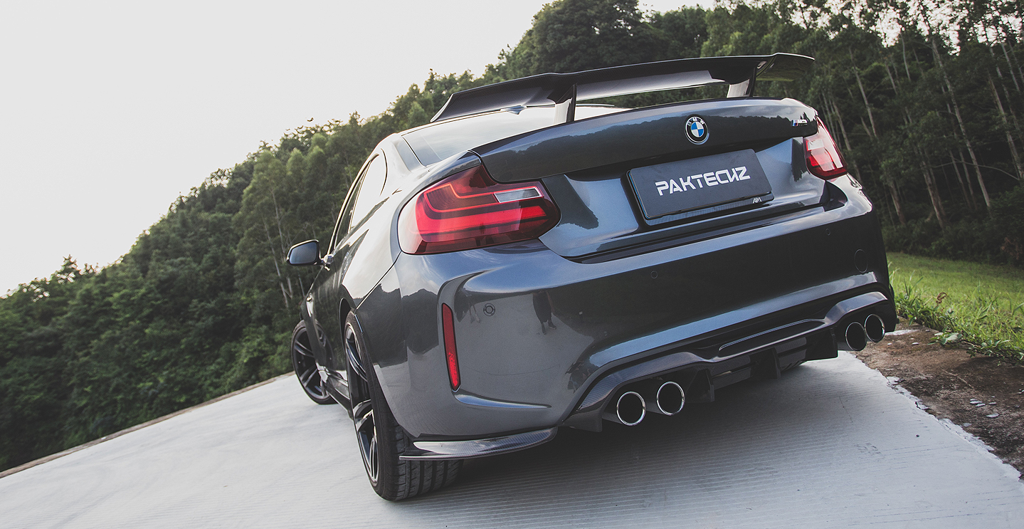 BMW M2 Paktechz GT Rear Spoiler