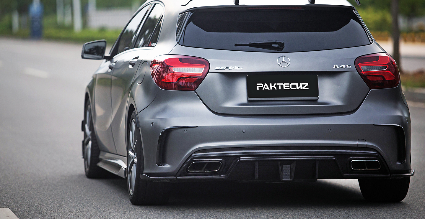 Benz A-Class Paktechz Rear Diffuser