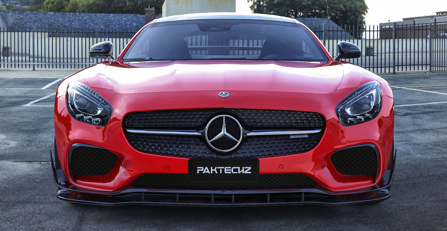 BENZ AMG GT Paktechz Upper Front Splitter