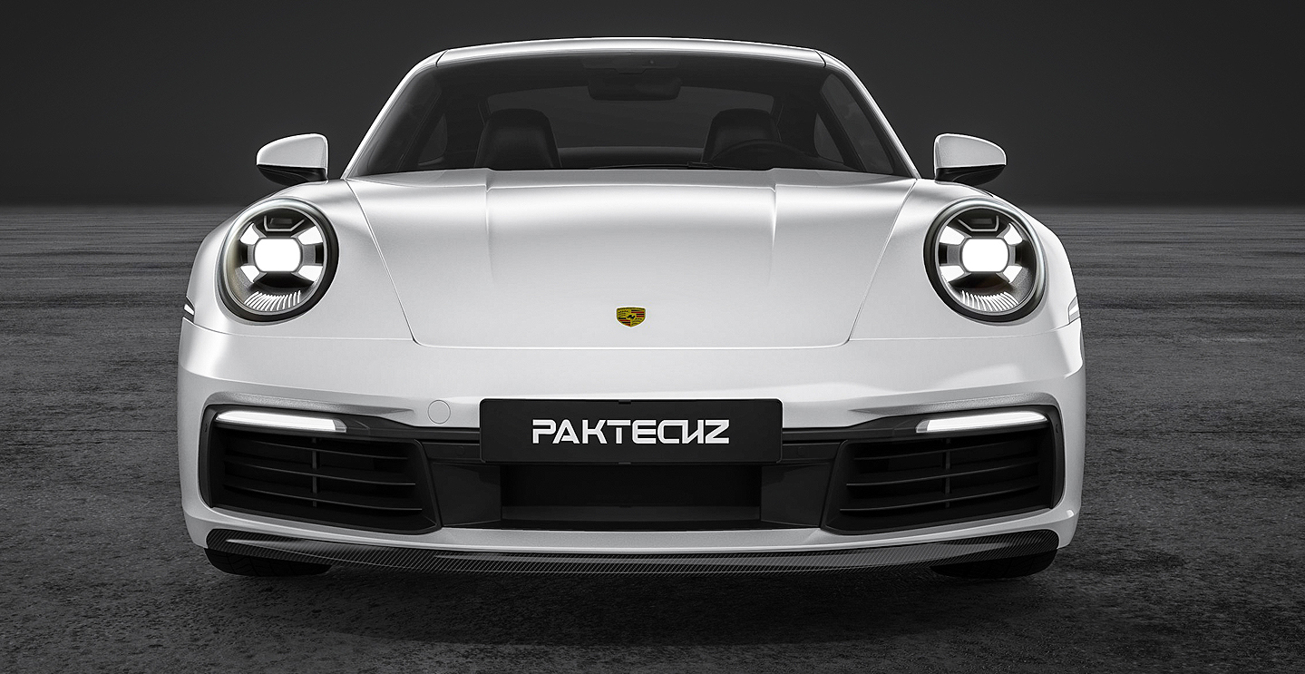 Porsche 992 Paktechz Front Splitter