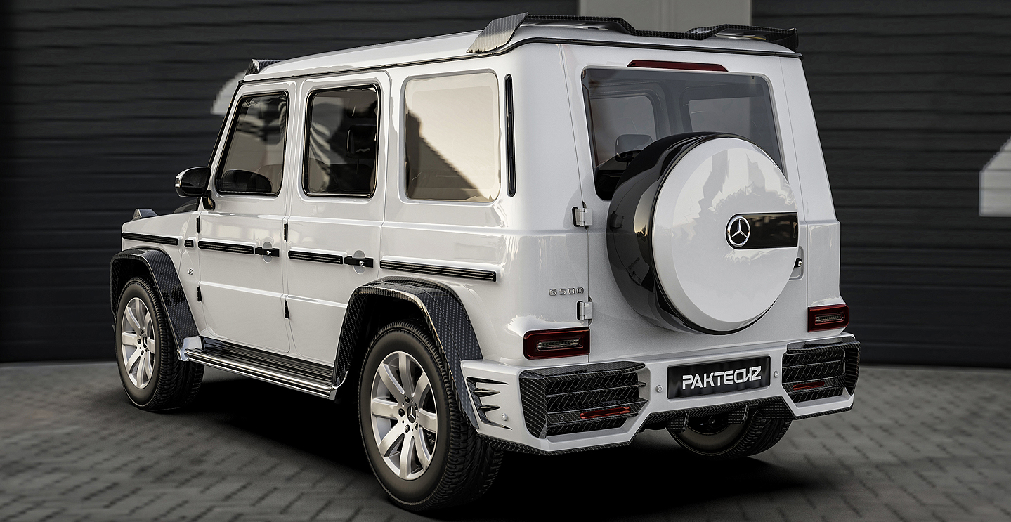 Benz G-Class Paktechz Rear Spoiler