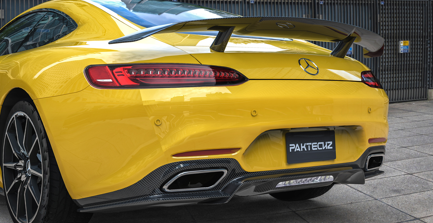 BENZ AMG GT Paktechz VER.2 Rear Diffuser