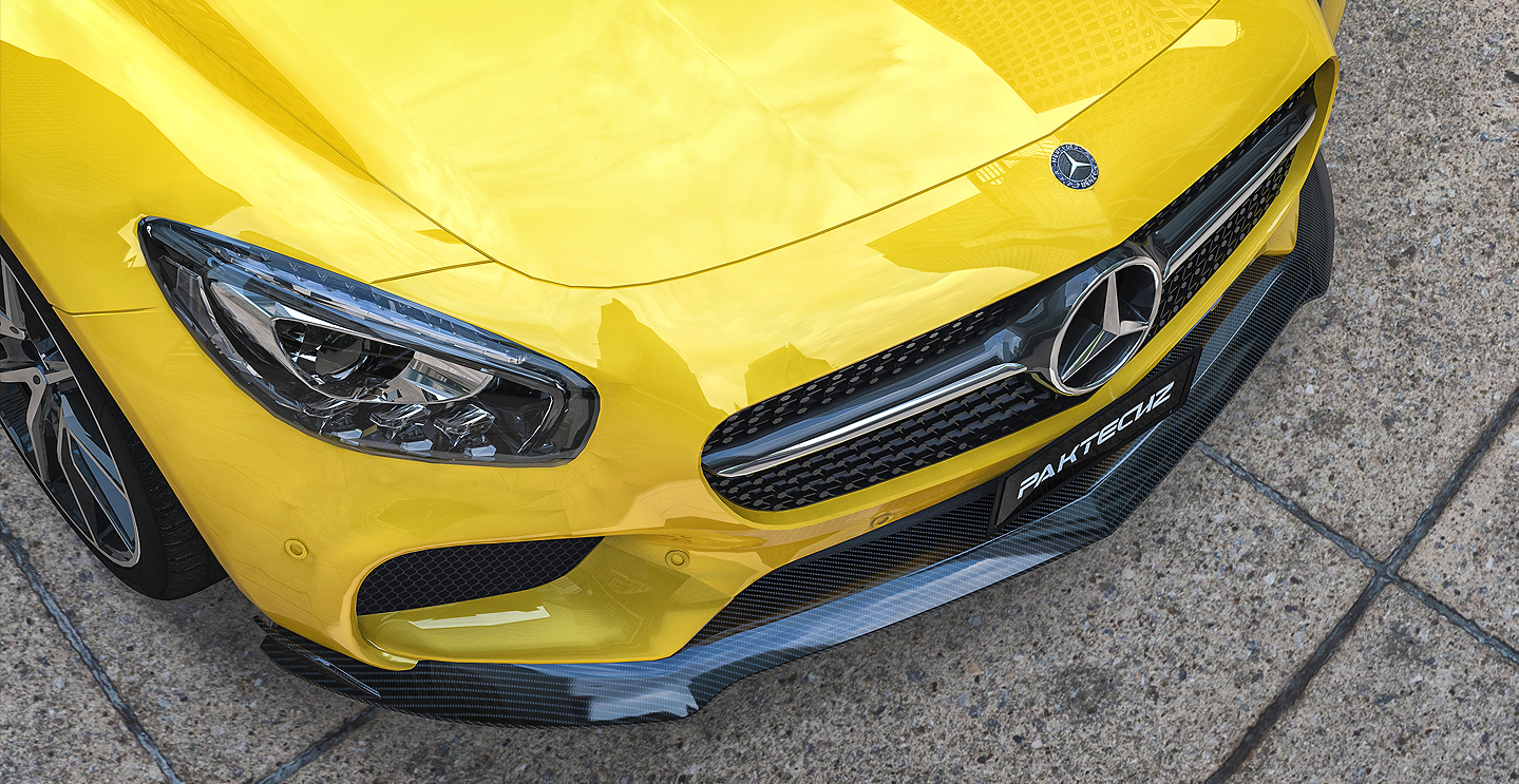 BENZ AMG GT Paktechz VER.2 Front Splitter