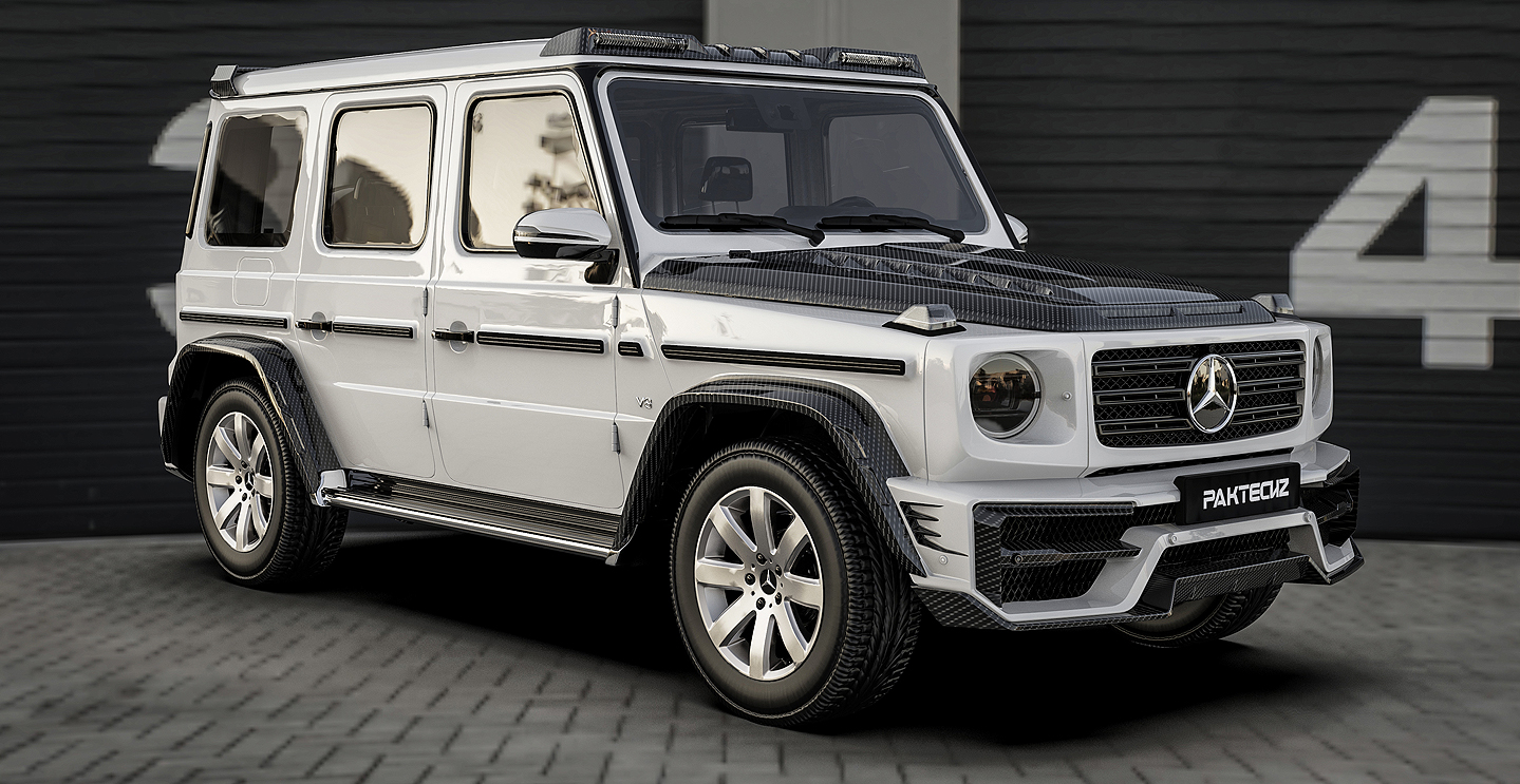 Benz G-Class Paktechz Front Spoiler