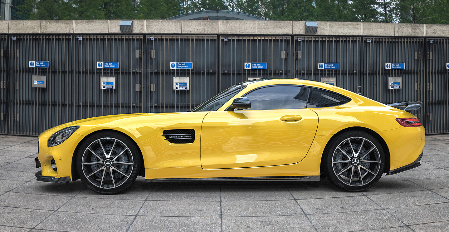 BENZ AMG GT Paktechz VER.2 Side Skirts