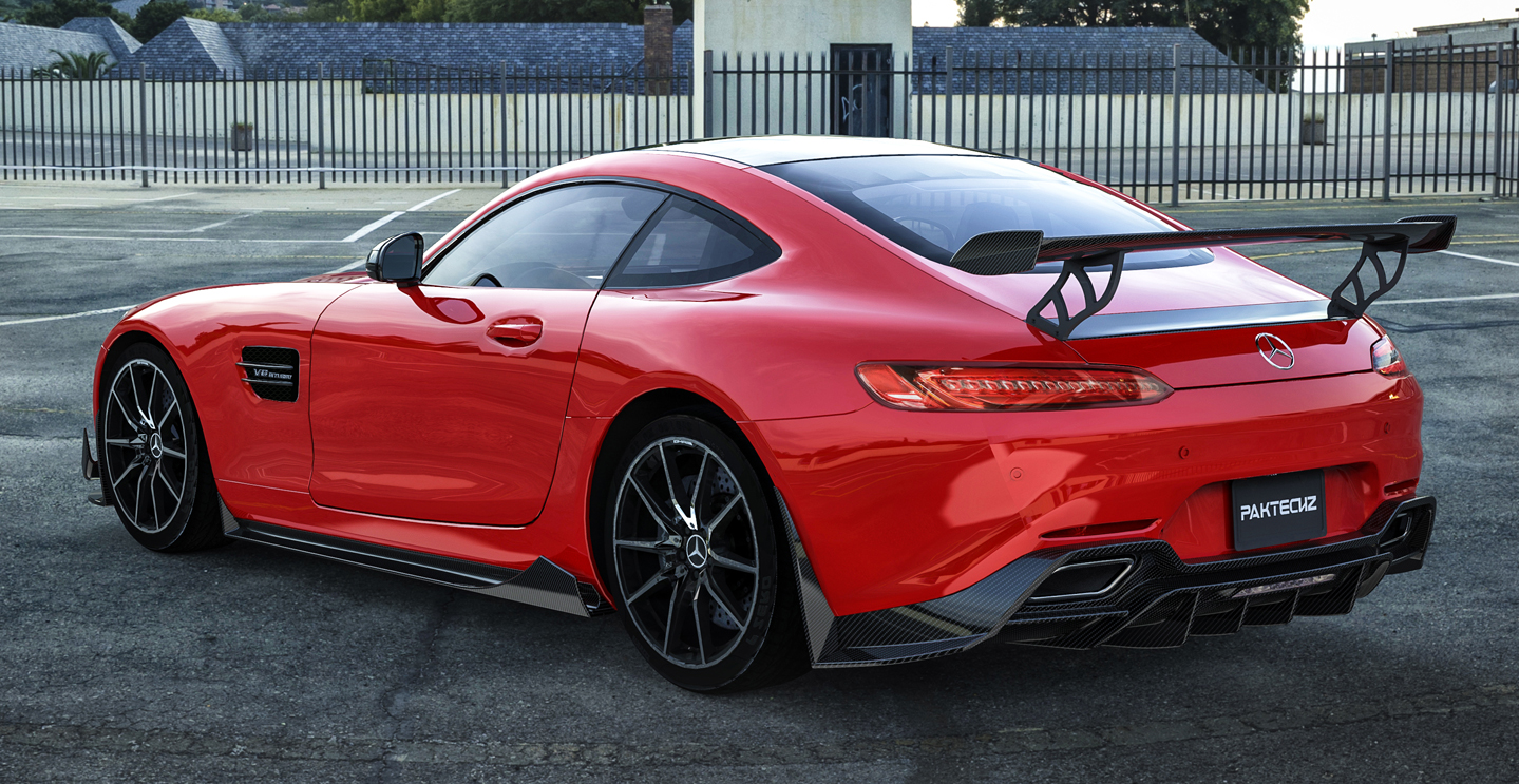 BENZ AMG GT Paktechz Rear Diffuser