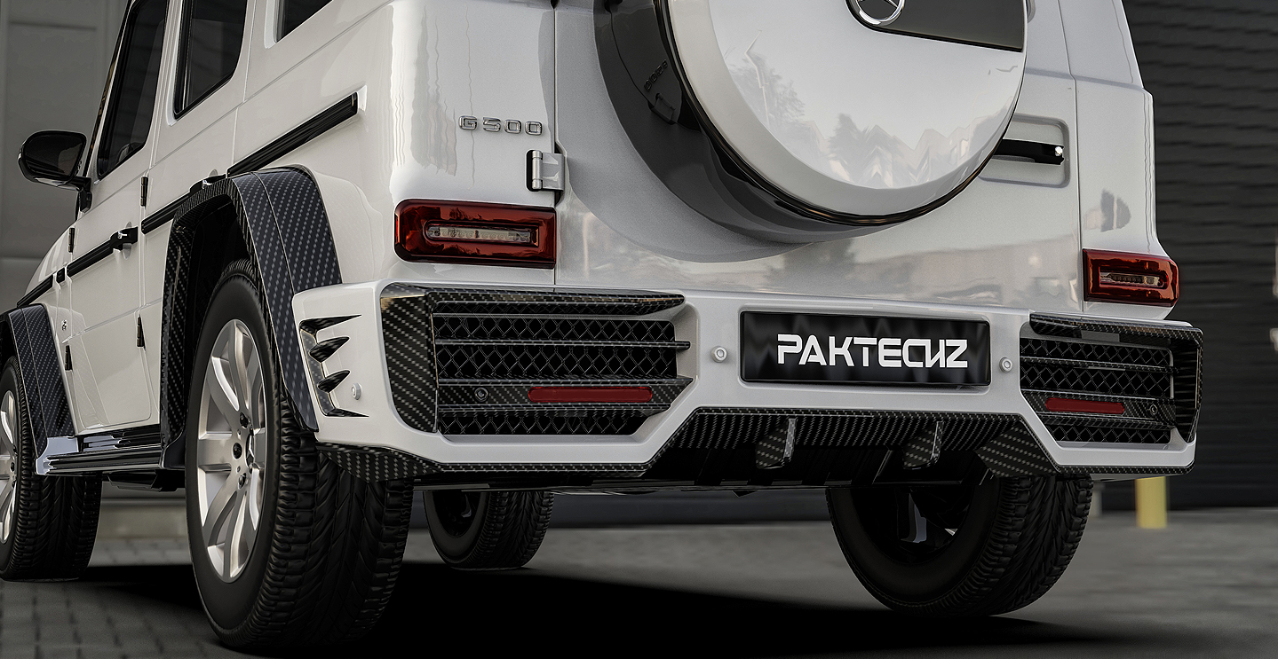 Benz G-Class Paktechz Rear Bumper