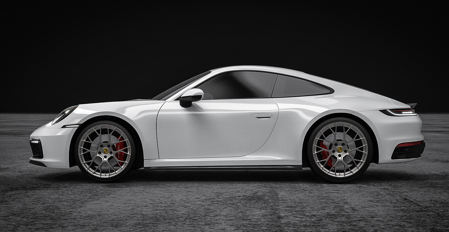 Porsche 992 Paktechz Side Skirts