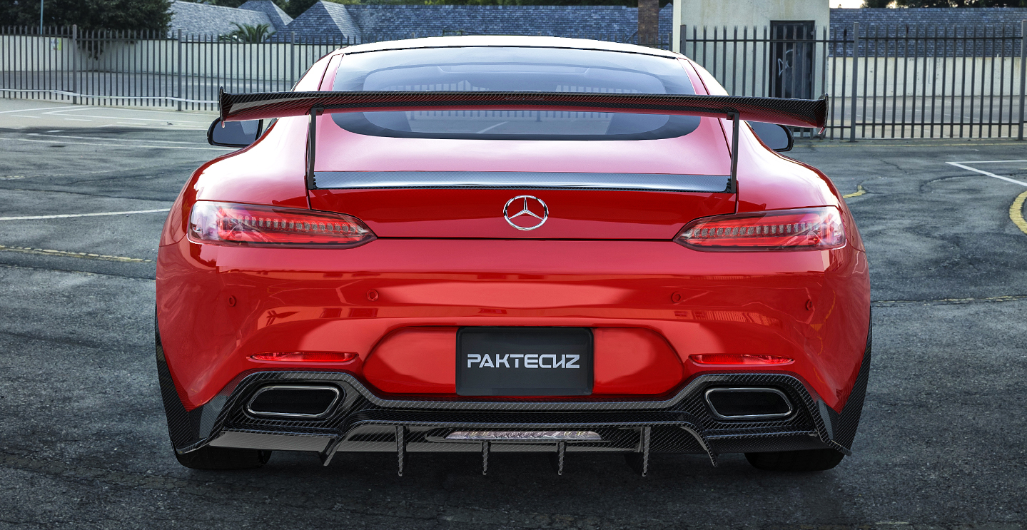 BENZ AMG GT Paktechz Rear Diffuser