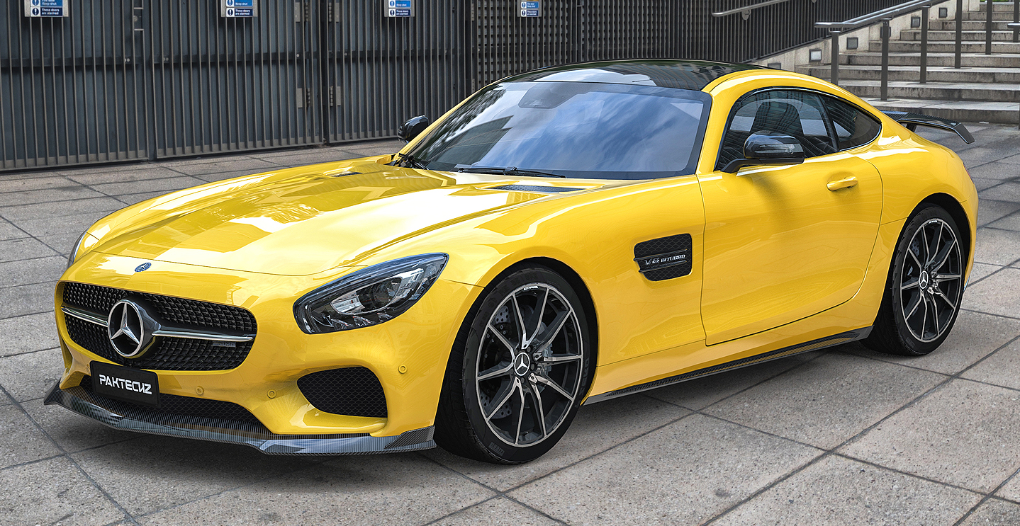 BENZ AMG GT Paktechz VER.2 Front Splitter