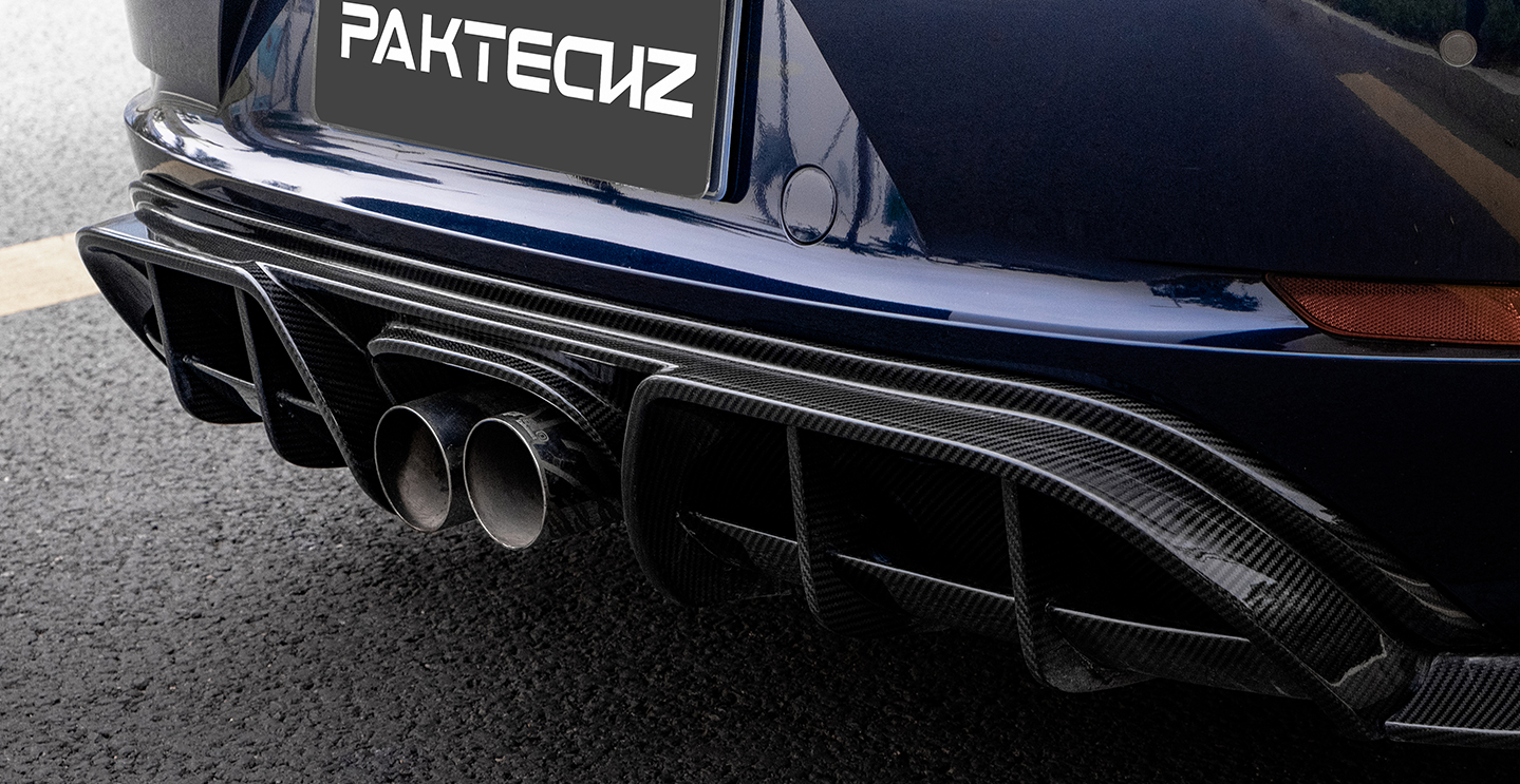 Porsche 718 Paktechz Rear Diffuser