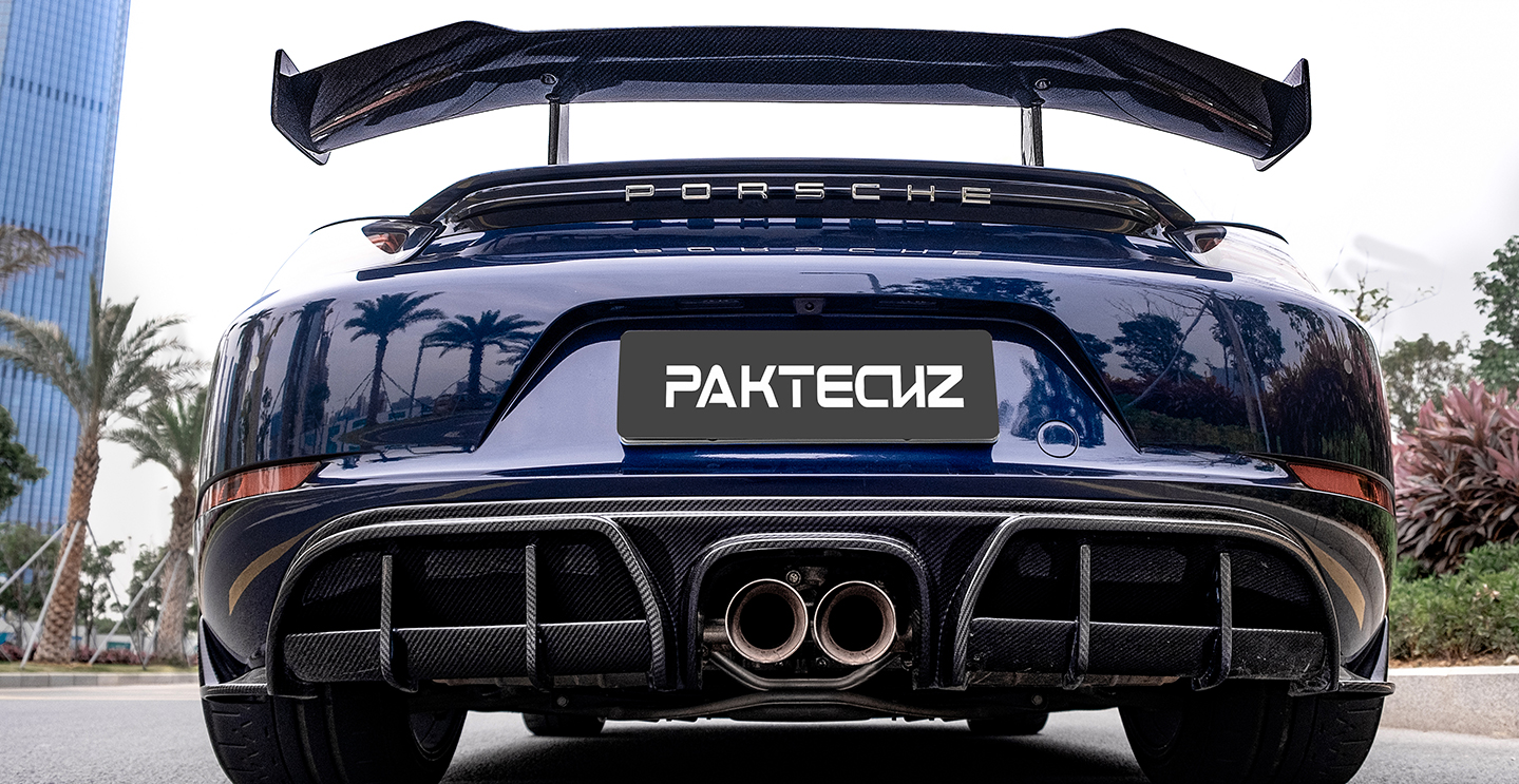 Porsche 718 Paktechz Rear Spoiler