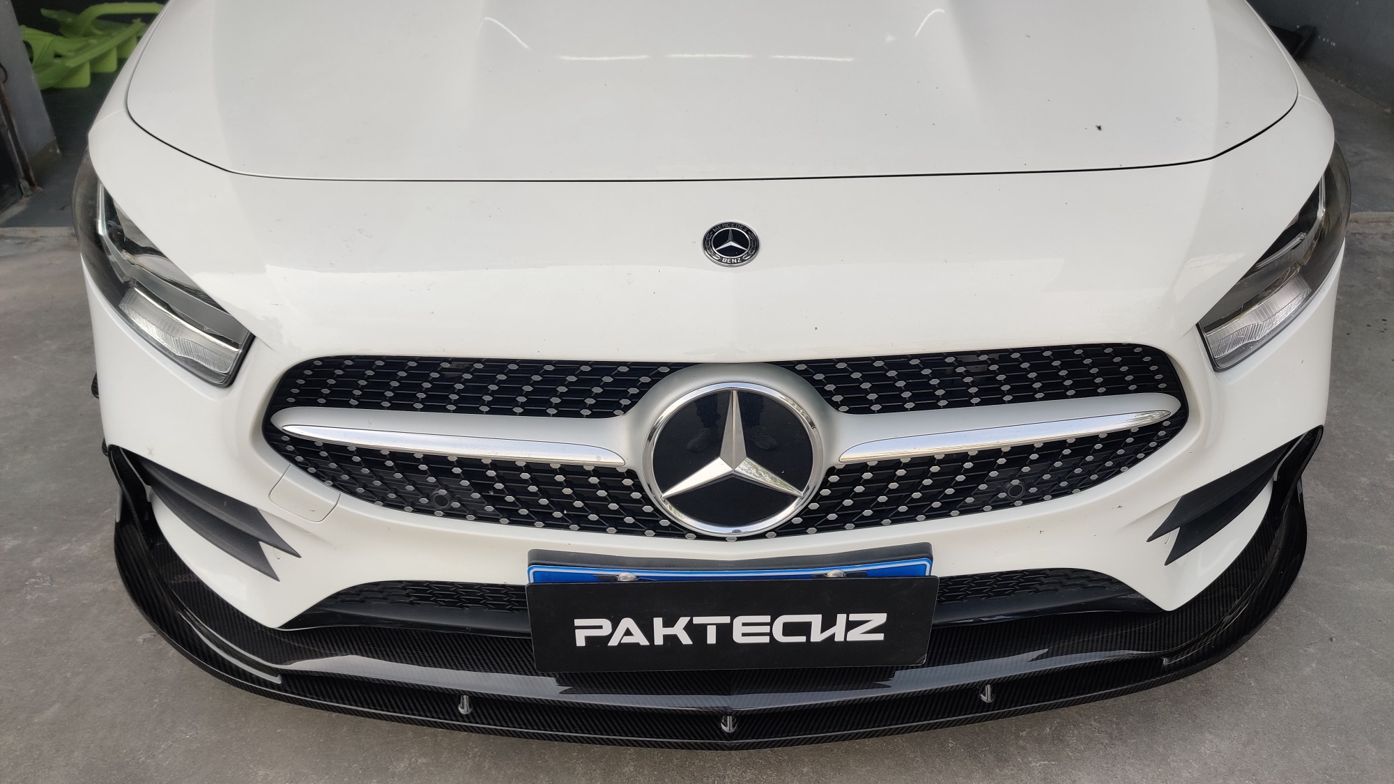 Benz A-Class A250 A260 A35 Paktechz Front Splitter