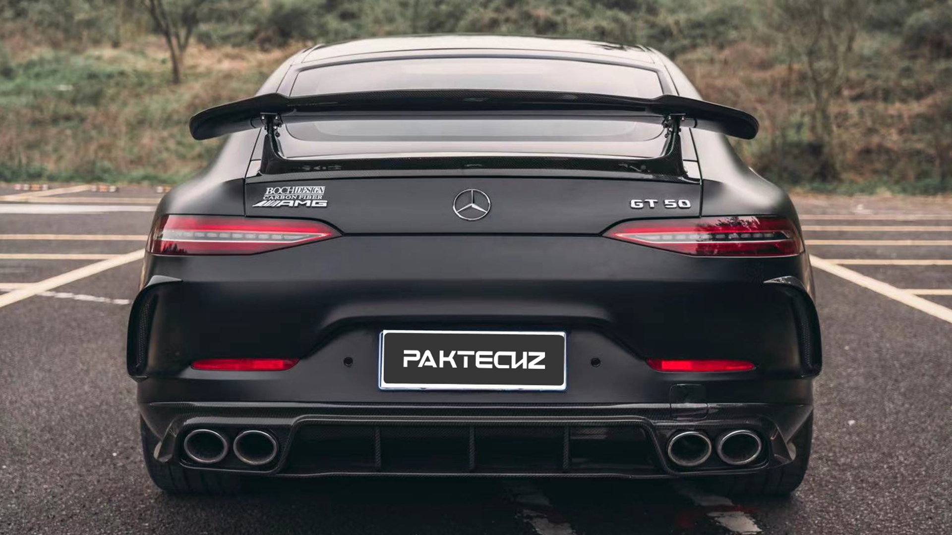 BENZ AMG GT50 Paktechz Rear Diffuser