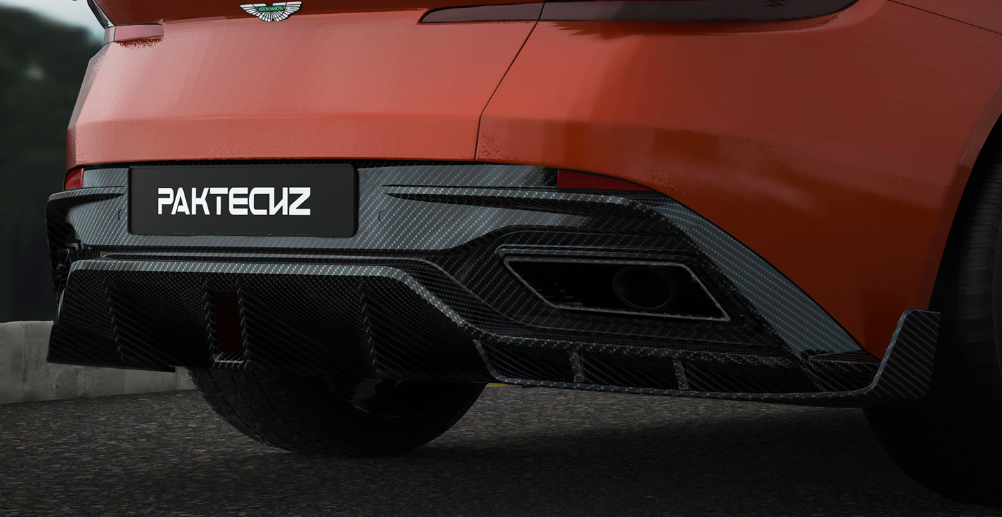 Aston Martin DB11 Paktechz Rear Diffuser